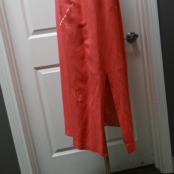 DONNA MORGAN - Vintage Embroidered Dragonfly Dress - Picture 3 of 8